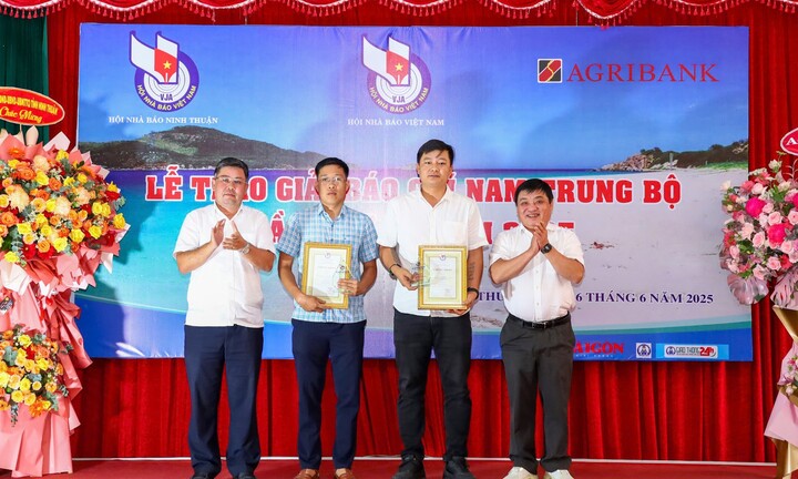 Báo Điện tử VTC News đoạt giải Ba Giải Báo chí Nam Trung Bộ