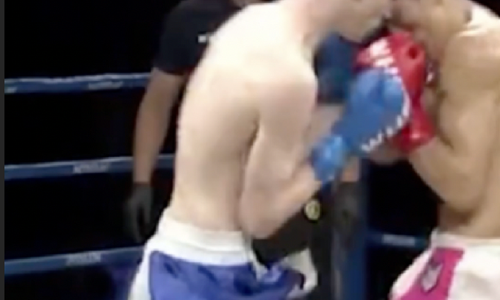 Võ sĩ Trung Quốc tung đòn tầm thấp hiểm hóc hạ nhà vô địch Nga cao gần 2m