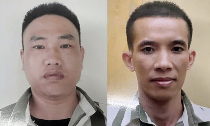 Đục tường trốn khỏi trại giam, 2 phạm nhân bị CSGT tóm gọn