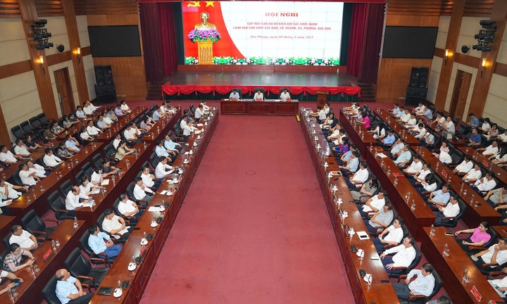 Hải Phòng thống nhất 150 nhân sự chủ chốt cấp xã