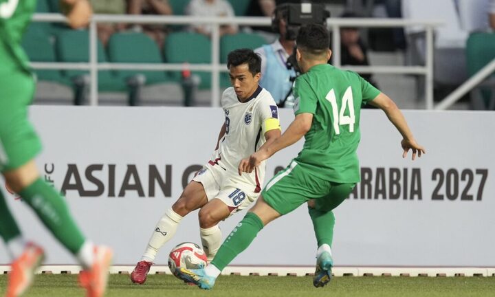 Thua đội hạng 142 thế giới, Thái Lan nguy cơ mất vé Asian Cup