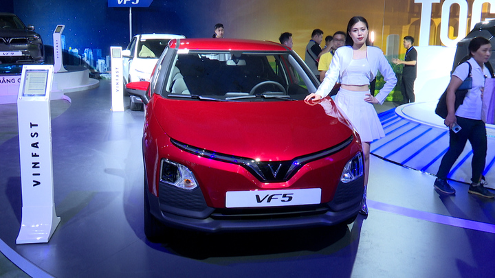 VF5 dẫn đầu doanh số VinFast tháng 5