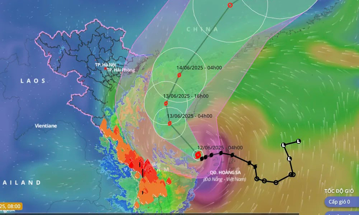 Bão số 1 mạnh lên cấp 11, loạt tỉnh miền Trung nguy cơ sạt lở