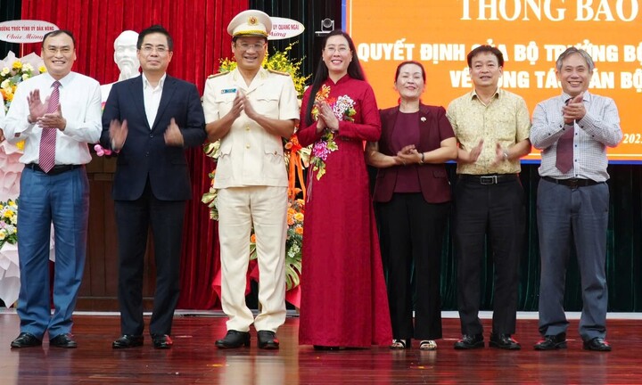 Đại tá Hồ Song Ân làm Giám đốc Công an tỉnh Quảng Ngãi
