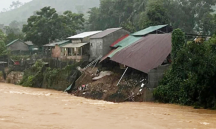 Các địa phương chịu ảnh hưởng của bão số 1 Wutip