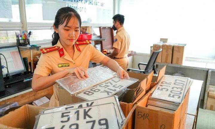 Biển số xe các tỉnh, thành phố sau sáp nhập