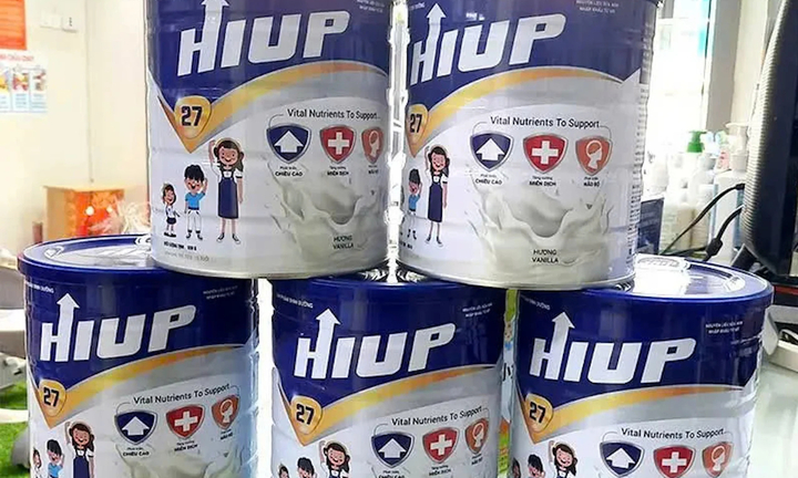 Kê biên 20 bất động sản, tạm giữ 5 ô tô và thu hơn 50 tỷ trong vụ sữa giả HIUP