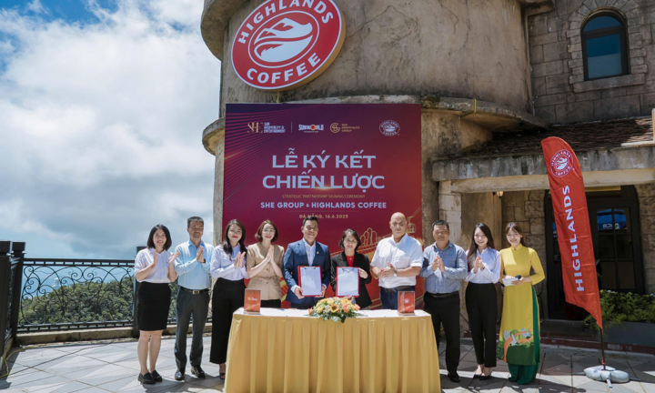 Sẽ có 6 cửa hàng café Highlands tại Sun World, Sun Hospitality trong 2025