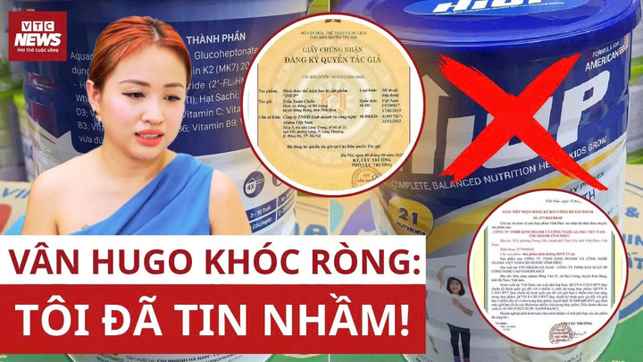 ‘Tôi bị lừa!’: MC Vân Hugo xin lỗi giữa bão scandal quảng cáo sữa giả HIUP