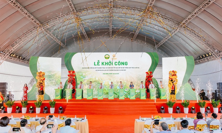 Sun Group khởi công Tổ hợp nghỉ dưỡng khoáng nóng hơn 21.000 tỷ đồng ở Hòa Bình