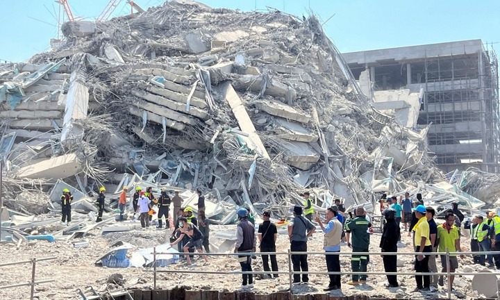 Thái Lan kết luận nguyên nhân tòa nhà 30 tầng bị sập sau thảm họa động đất