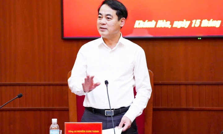 Ông Nghiêm Xuân Thành làm Bí thư Tỉnh ủy Khánh Hòa mới