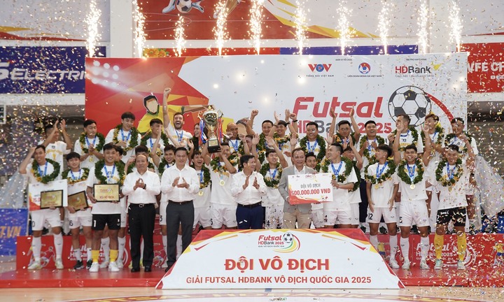 Futsal HDBank 2025: Bệ phóng vững chắc đưa futsal Việt vươn ra thế giới