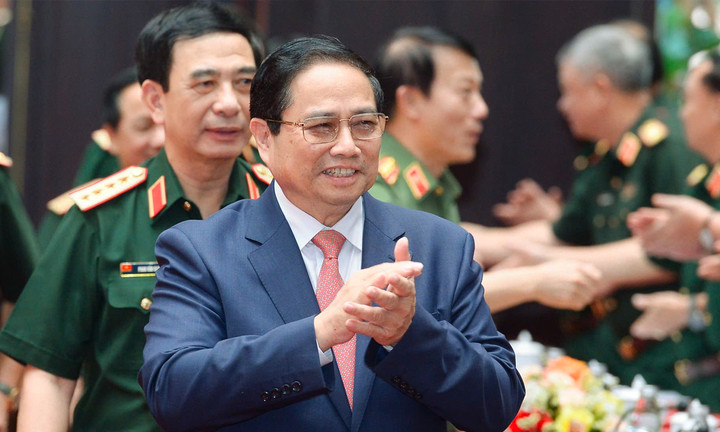 Thủ tướng dự Hội nghị Quân chính toàn quân 6 tháng đầu năm 2025