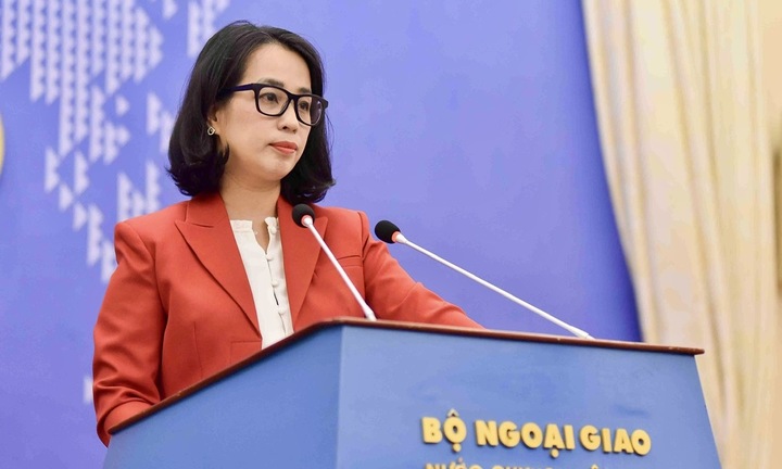 Việt Nam lên tiếng việc tàu Trung Quốc khảo sát trái phép trong vùng đặc quyền kinh tế