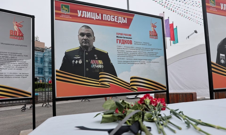 Reuters: Phó tư lệnh hải quân Nga thiệt mạng tại Kursk