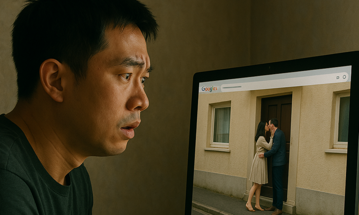 Đu trend 'du hành quá khứ' qua Google Maps, tôi phát hiện vợ ngoại tình