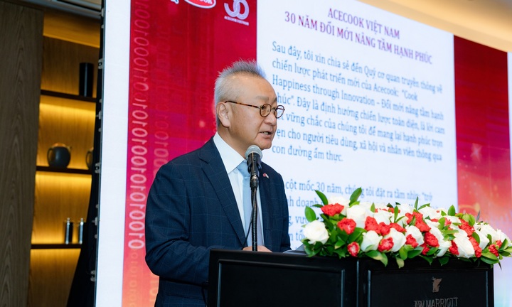 Acecook Việt Nam công bố chiến lược mới: Đổi mới nâng tầm hạnh phúc bền vững