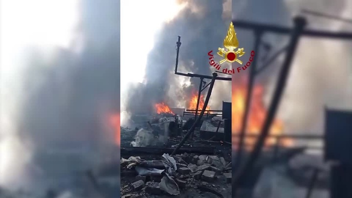 Nổ lớn tại trạm xăng Rome: Nhiều người bị thương, ba người bỏng nặng