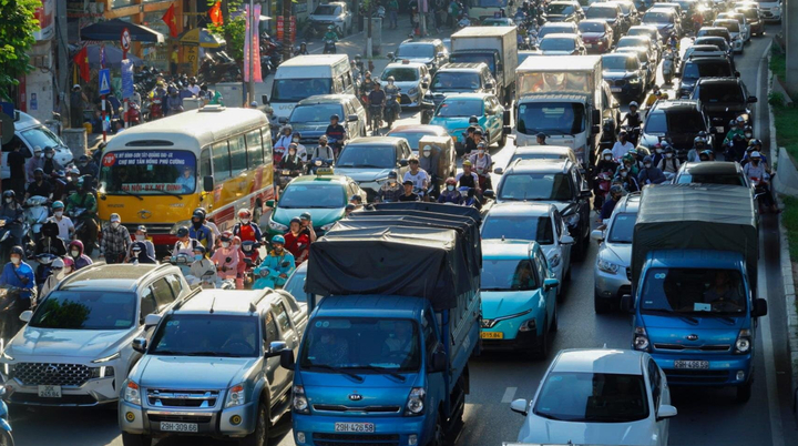 Hà Nội thông tin việc hạn chế xe vào nội đô