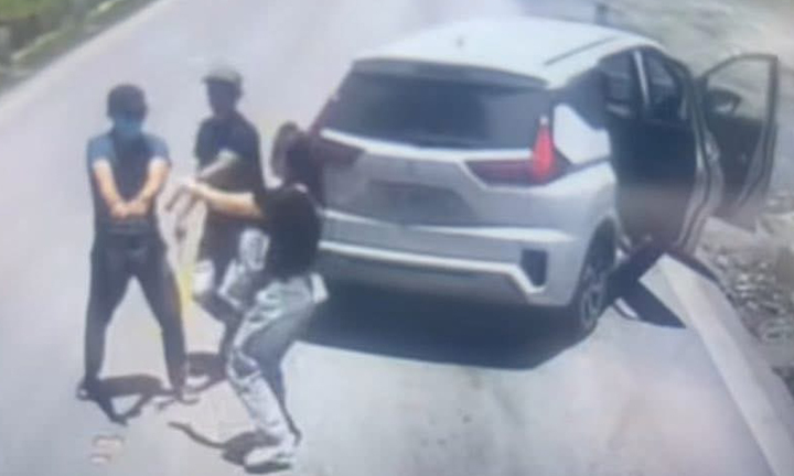 Phú Thọ: Hung hăng cầm vật nghi là súng đe dọa người khác sau va chạm giao thông