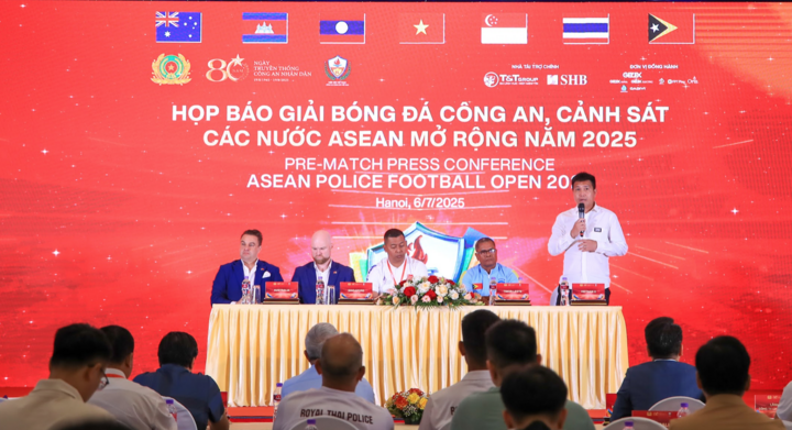 Nhiều cựu tuyển thủ Việt Nam dự giải công an cảnh sát ASEAN mở rộng 2025