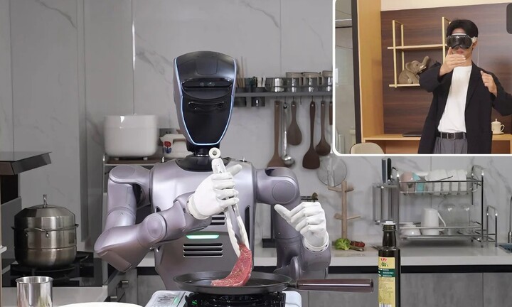 Công nghệ 7/7: Robot nấu bít tết từ cách xa 1.800 km
