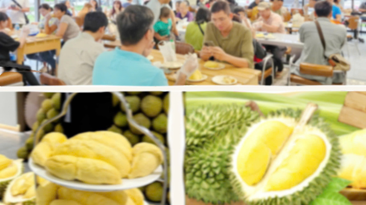 Buffet sầu riêng gây sốt ở TP.HCM bằng thử thách 60 phút 'no căng'