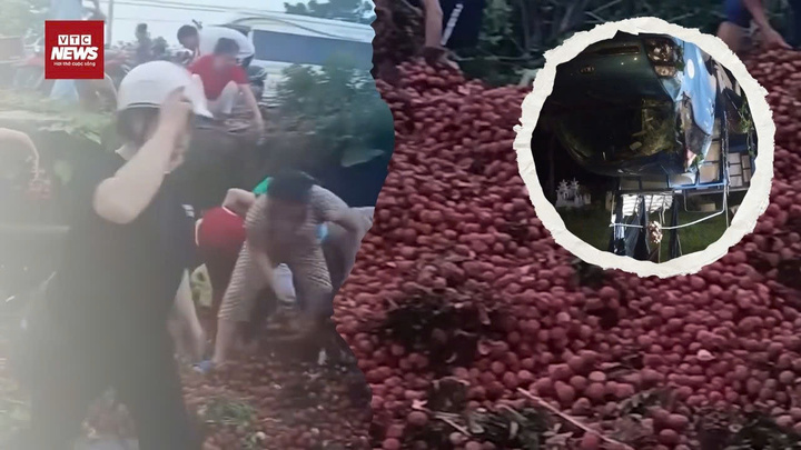 4 tấn vải 'bốc hơi' sau vụ lật xe: Nhiều người chuyển tiền giúp đỡ nữ tài xế