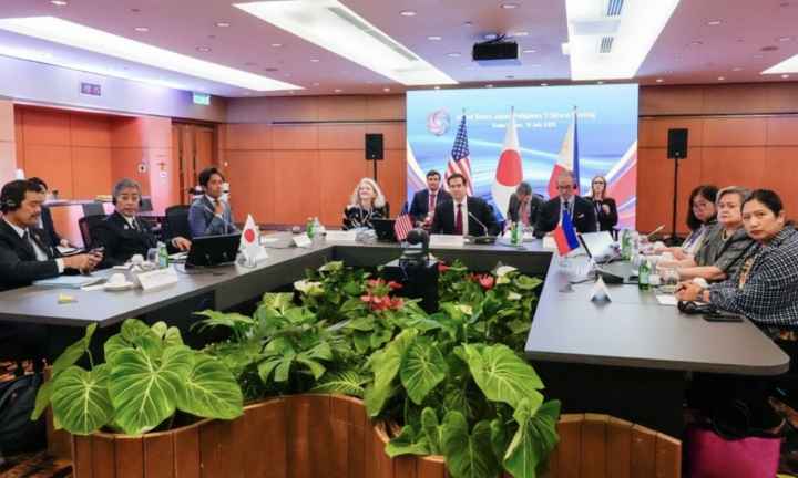 Mỹ - Nhật - Philippines tái khẳng định cam kết bảo vệ hòa bình ở Biển Đông