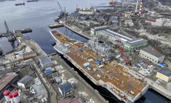 Nga sắp loại biên tàu sân bay Đô đốc Kuznetsov 