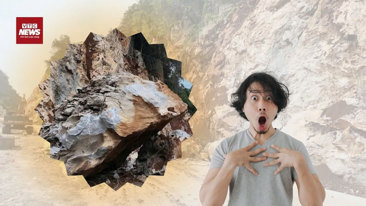 Kinh hãi sạt lở đường đèo xuyên núi đá ở Lạng Sơn 