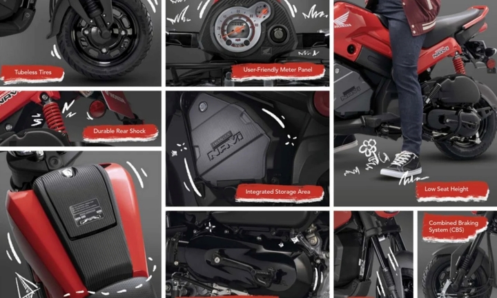 Honda NAVi 110 lộ diện: Xe ga giá rẻ dáng dấp phân khối lớn