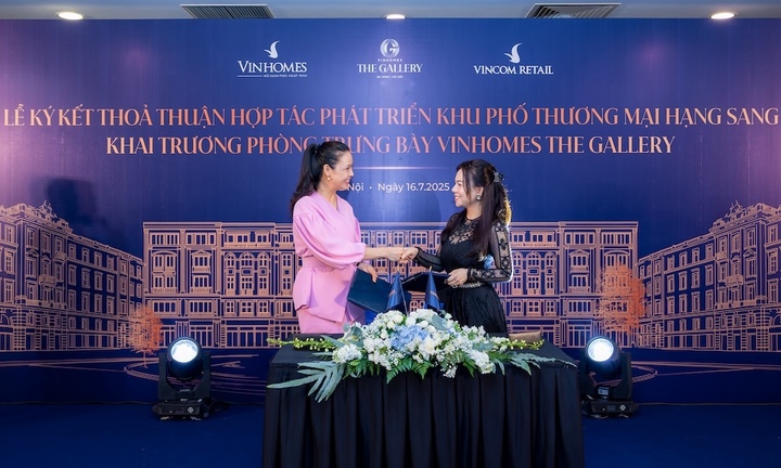 Vinhomes và Vincom Retail hợp tác kiến tạo khu phố thương mại tại Hà Nội