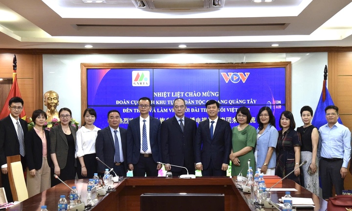 Tăng cường hợp tác giữa VOV và Đài phát thanh truyền hình Quảng Tây