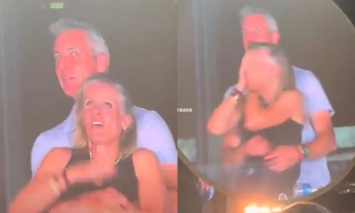 Phản ứng của vị CEO bị bắt quả tang ngoại tình ngay tại concert