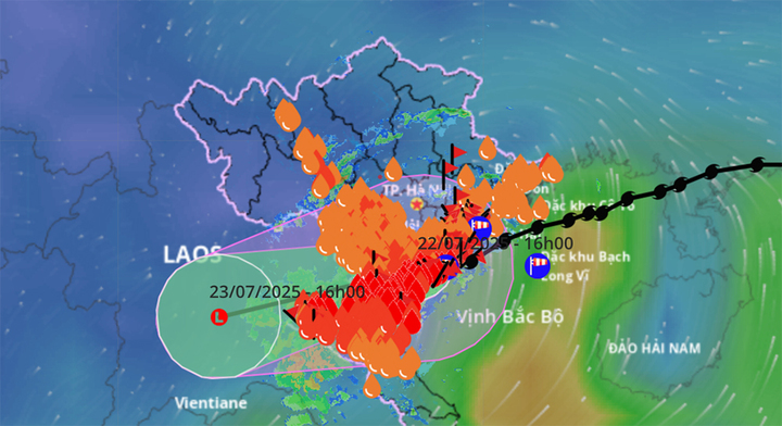 Bão số 3 suy yếu thành áp thấp nhiệt đới, loạt tỉnh nguy cơ lũ quét và sạt lở