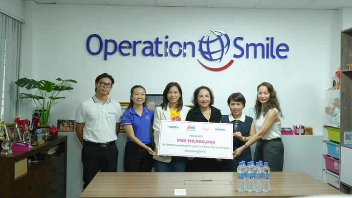 MM Mega Market và Number One đồng hành cùng Operation Smile Việt Nam