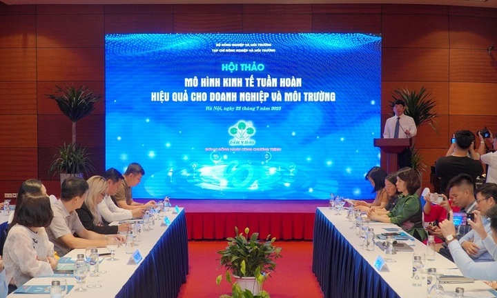 Hội thảo Mô hình kinh tế tuần hoàn: Hiệu quả cho Doanh nghiệp và Môi trường