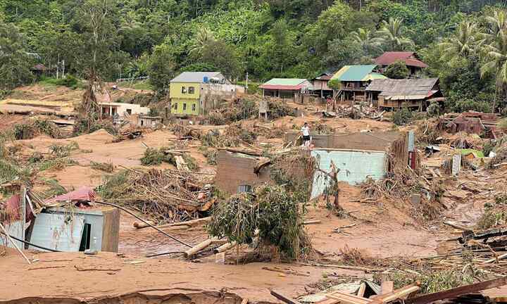 Thiệt hại do bão số 3 Wipha và mưa lũ: 2 người chết, hơn 3.300 căn nhà ngập sâu