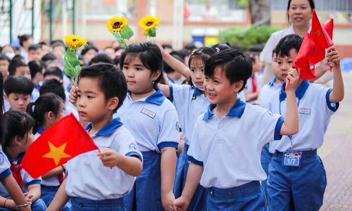 Địa phương nào có nhiều trường học nhất sau hợp nhất?