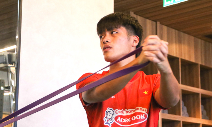 Ngôi sao U23 Việt Nam báo tin vui trước ngày đấu Indonesia