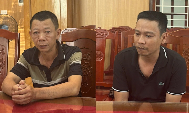 Bắt 2 người cầm đầu khai thác ‘lậu’ 12.000 khối đất ở Thanh Hóa