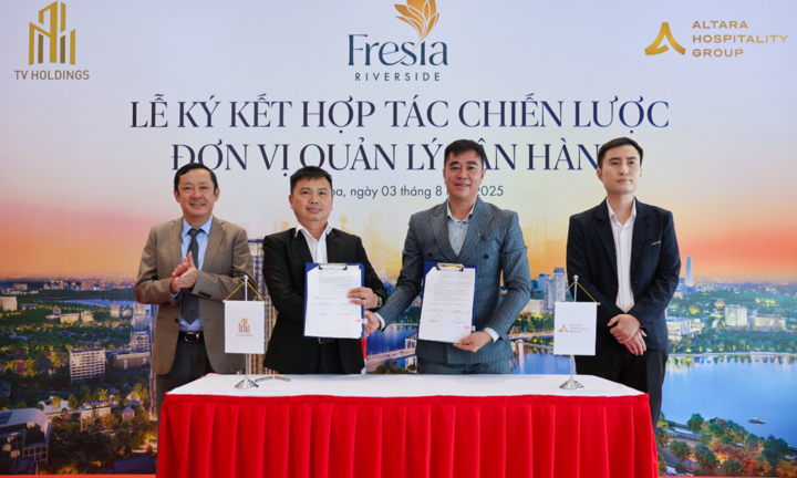 TV Holdings hợp tác cùng Altara Hospitality Group tại dự án Fresia Riverside