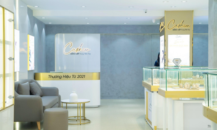 Cashion khai trương cửa hàng trang sức kim cương tại Tân Mỹ