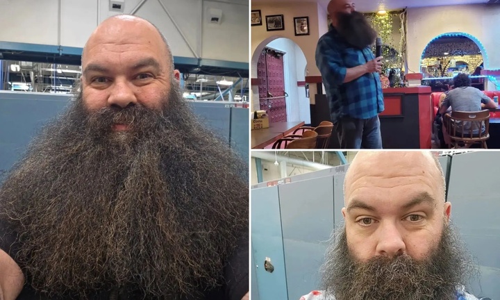 Nỗi khổ ăn uống của người có bộ râu đẹp nhất thế giới, mấy lần nghẹn vì nuốt râu