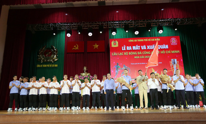 Ra mắt CLB Bóng đá Công an TP.HCM 