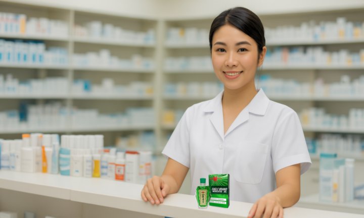 Bí quyết chọn Dầu gió xanh Con Ó Eagle Brand đạt tiêu chuẩn, an toàn