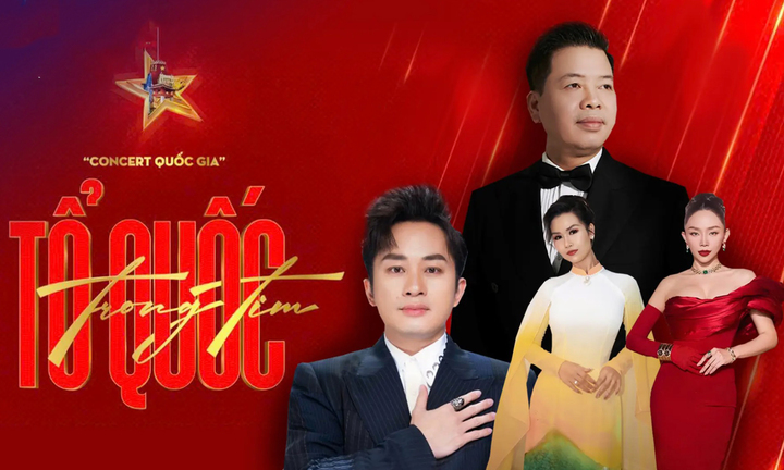 Dàn nghệ sĩ đình đám tham gia concert quốc gia 'Tổ quốc trong tim'