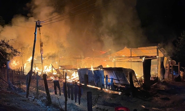 Cháy nhà ở Quảng Ngãi, một người chết